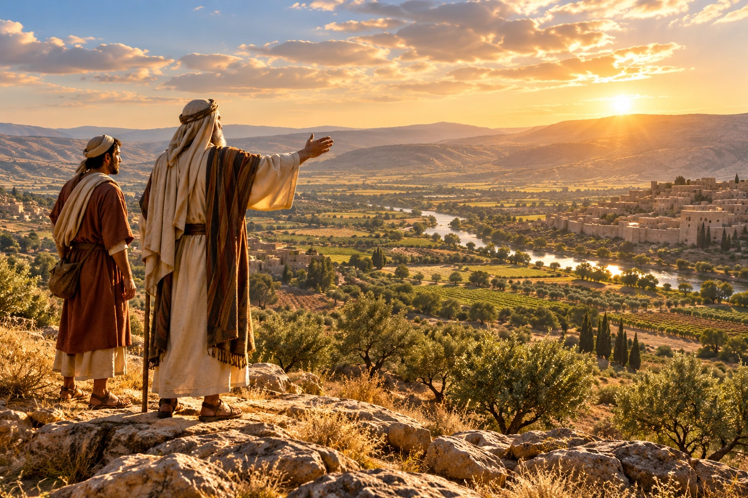 Tierra prometida en la Biblia