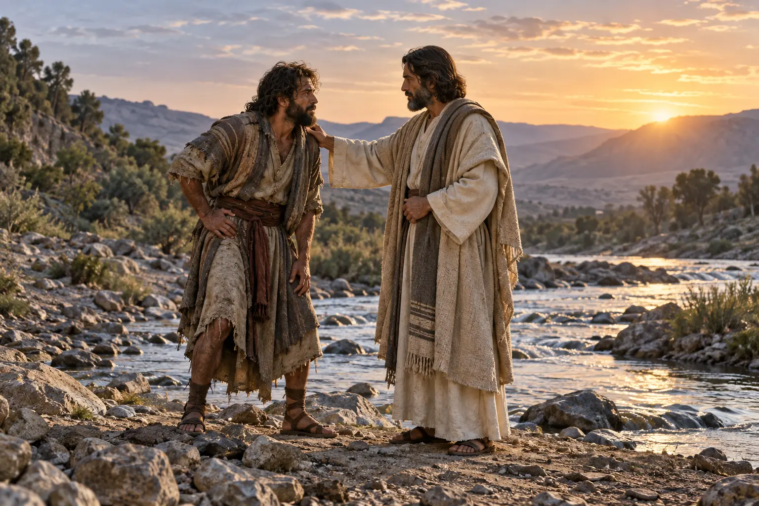 Jacob recibe el nombre de Israel