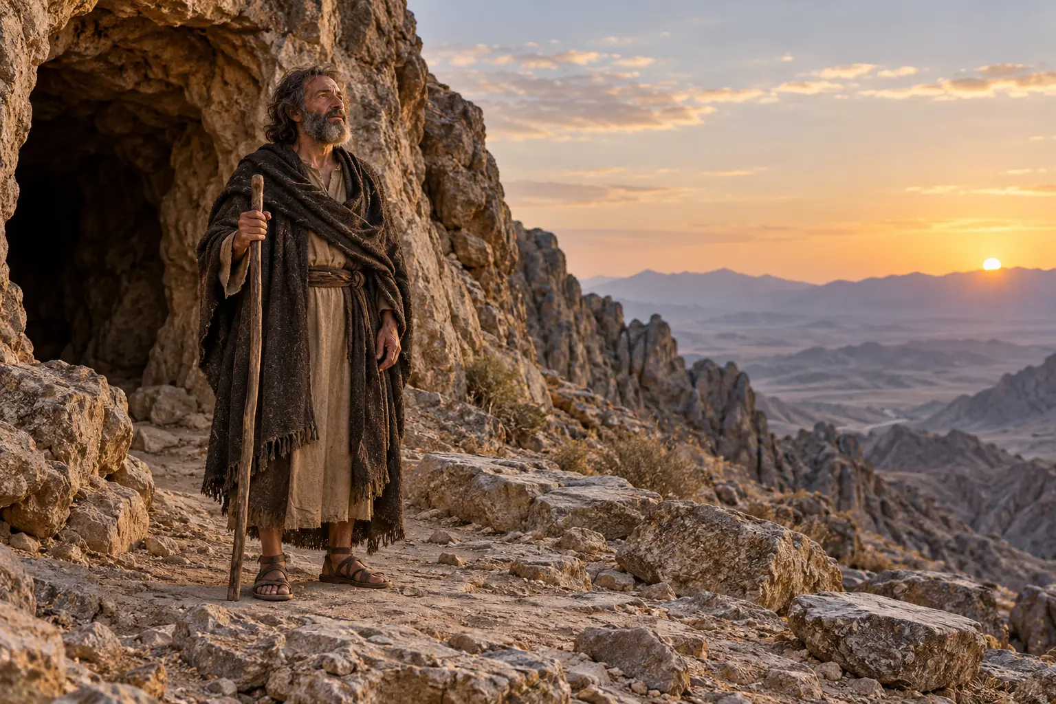Elías en el Horeb