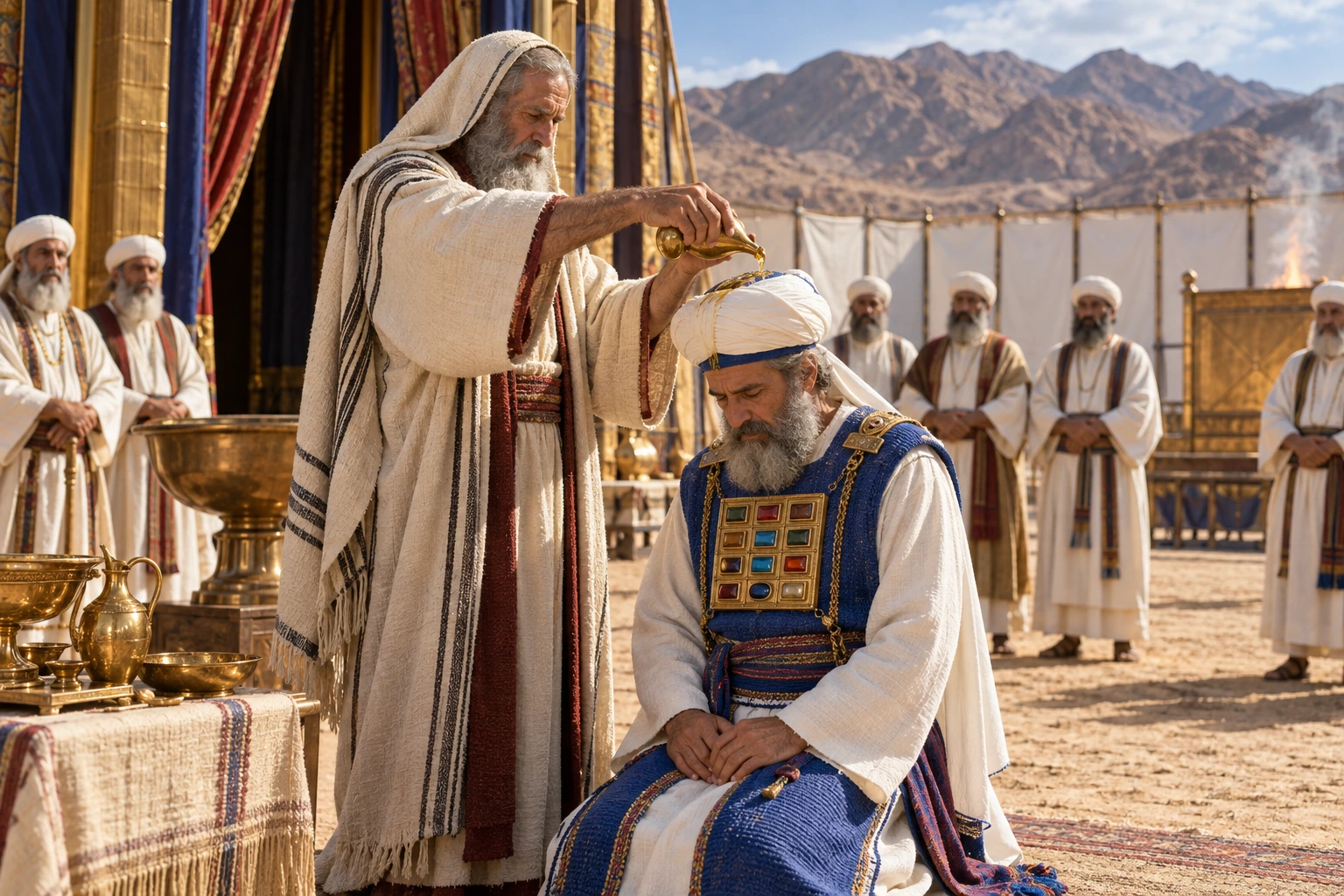 Aarón, el primer sumo sacerdote