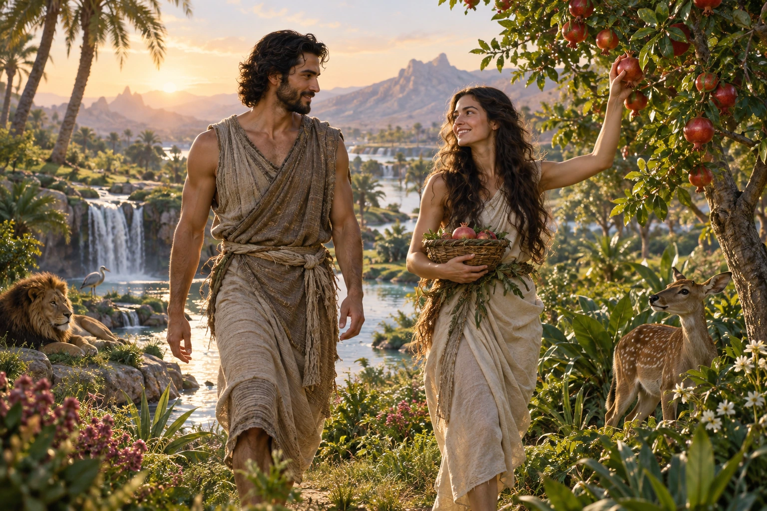 Adán y Eva en la Biblia