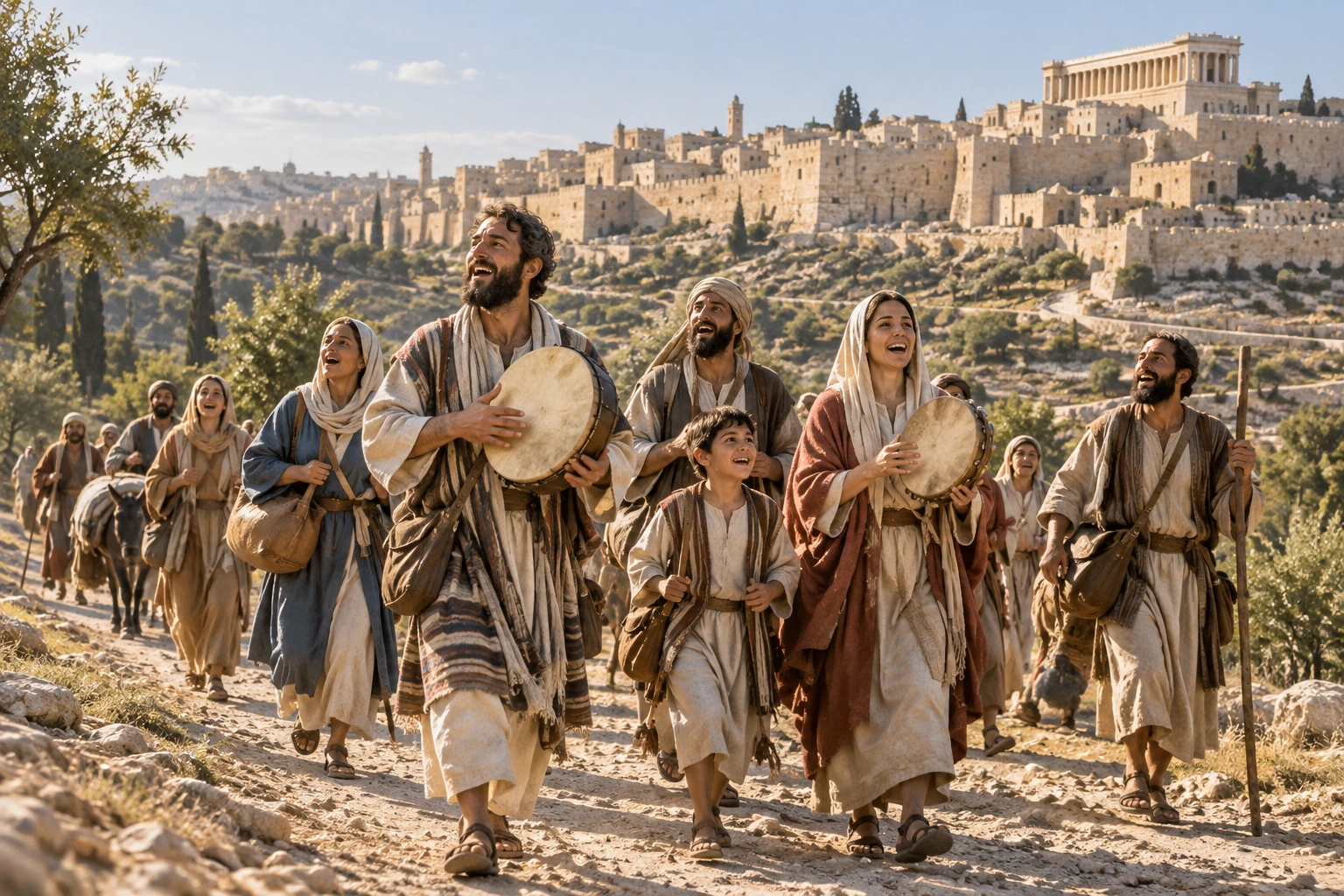 Salmo 121, un cántico de peregrinación