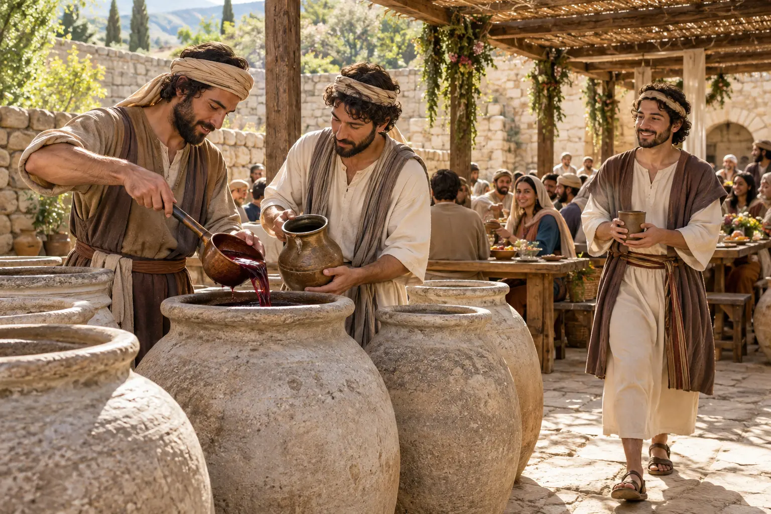 ¿Qué significa que Jesús convirtió el agua en vino?