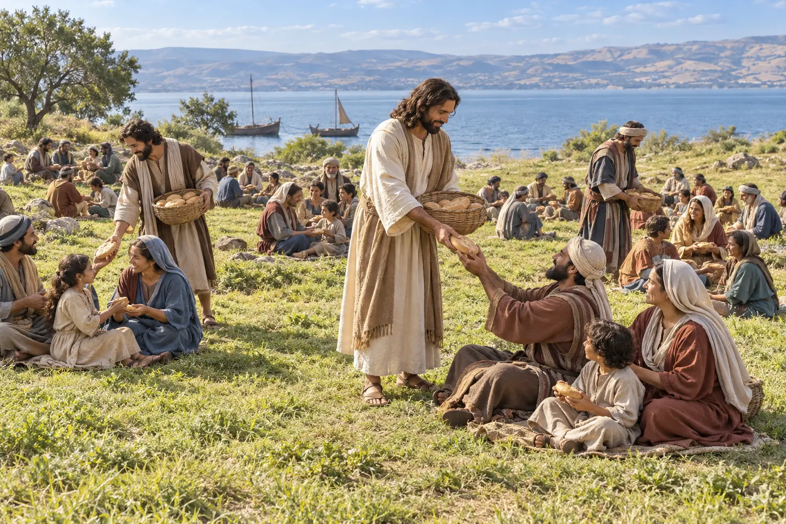 ¿Qué significa que Jesús dio de comer a cinco mil?